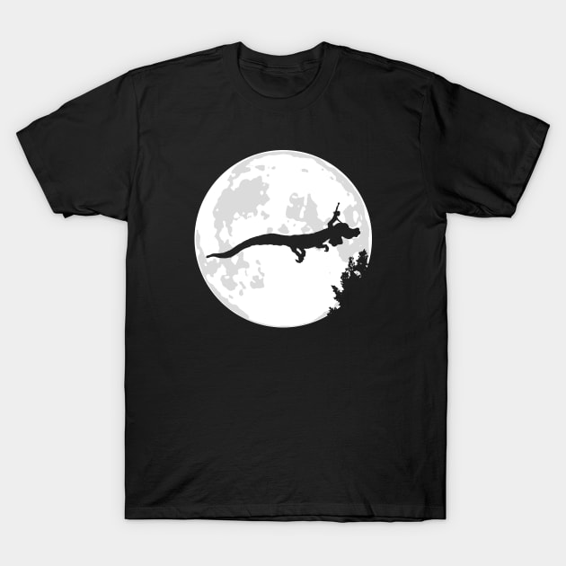 Falkor Moon T-Shirt by CCDesign